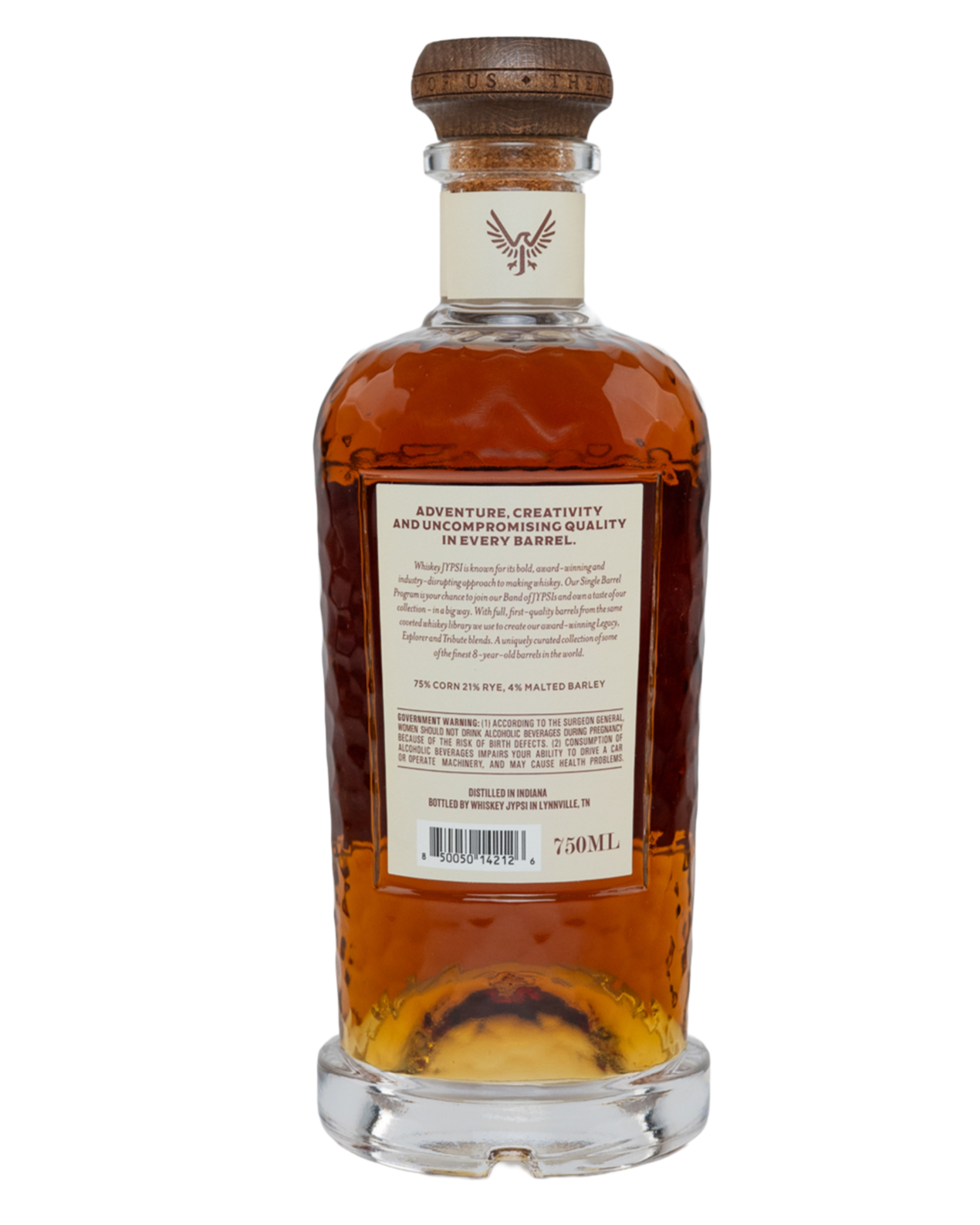 Whiskey JYPSI Barrel Seekers 8YO Bourbon Barrel #7665