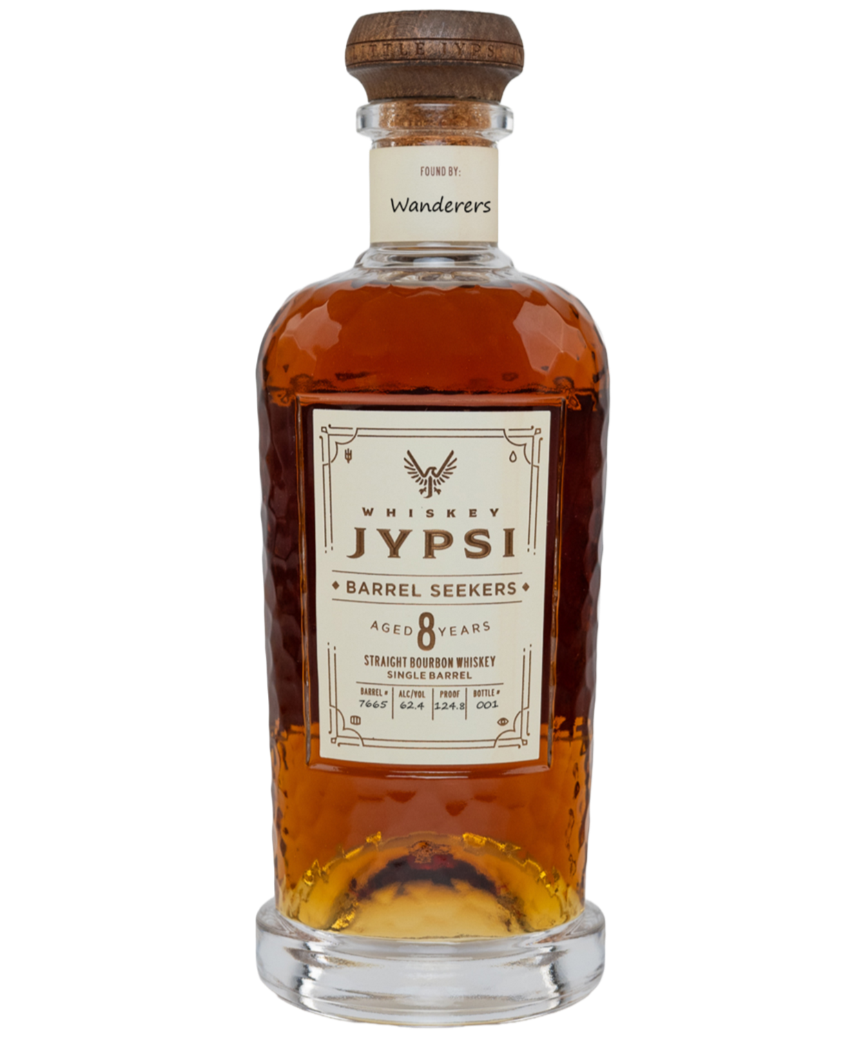Whiskey JYPSI Barrel Seekers 8YO Bourbon Barrel #7665