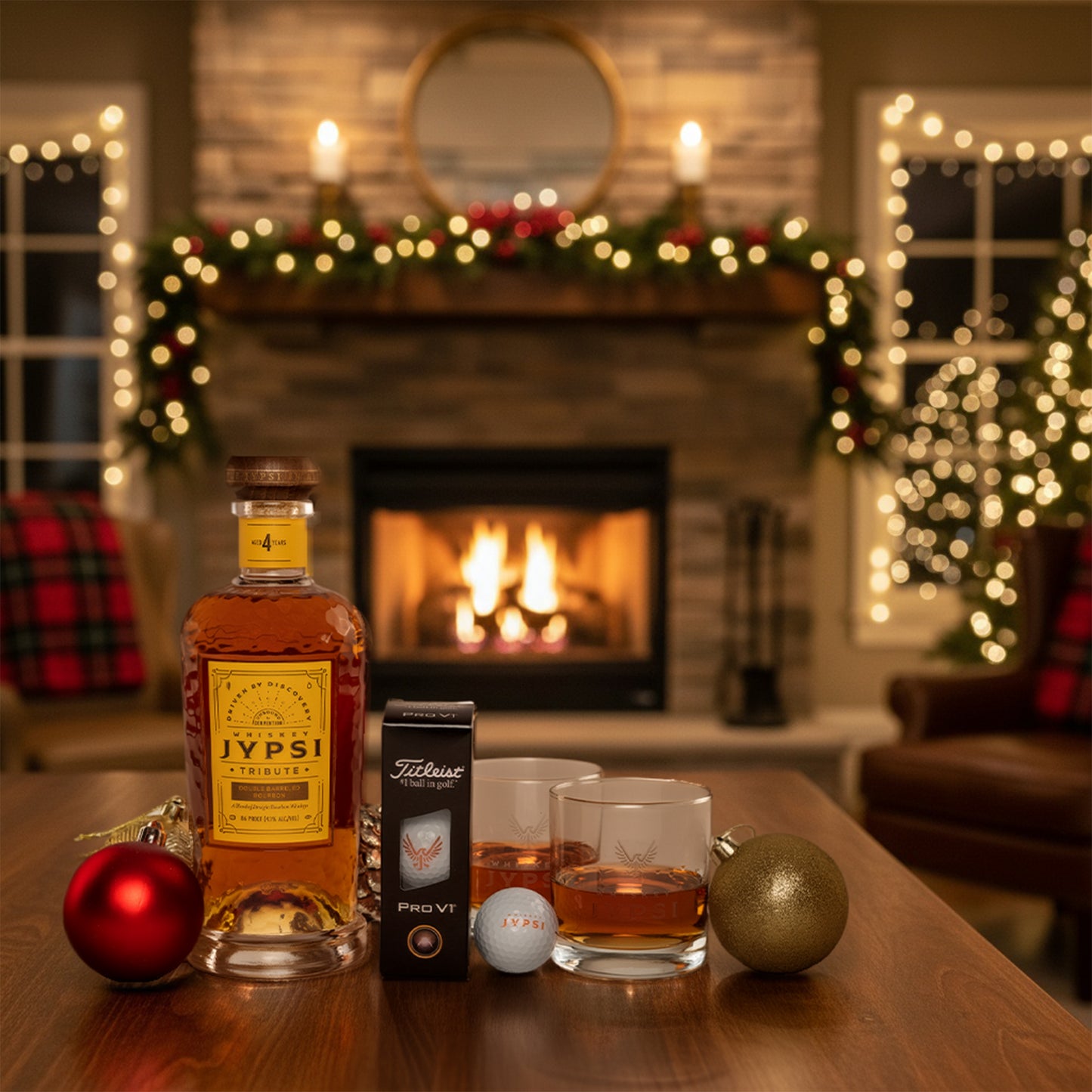 Sports Fan: Tribute, Rocks Glasses, Golf Balls