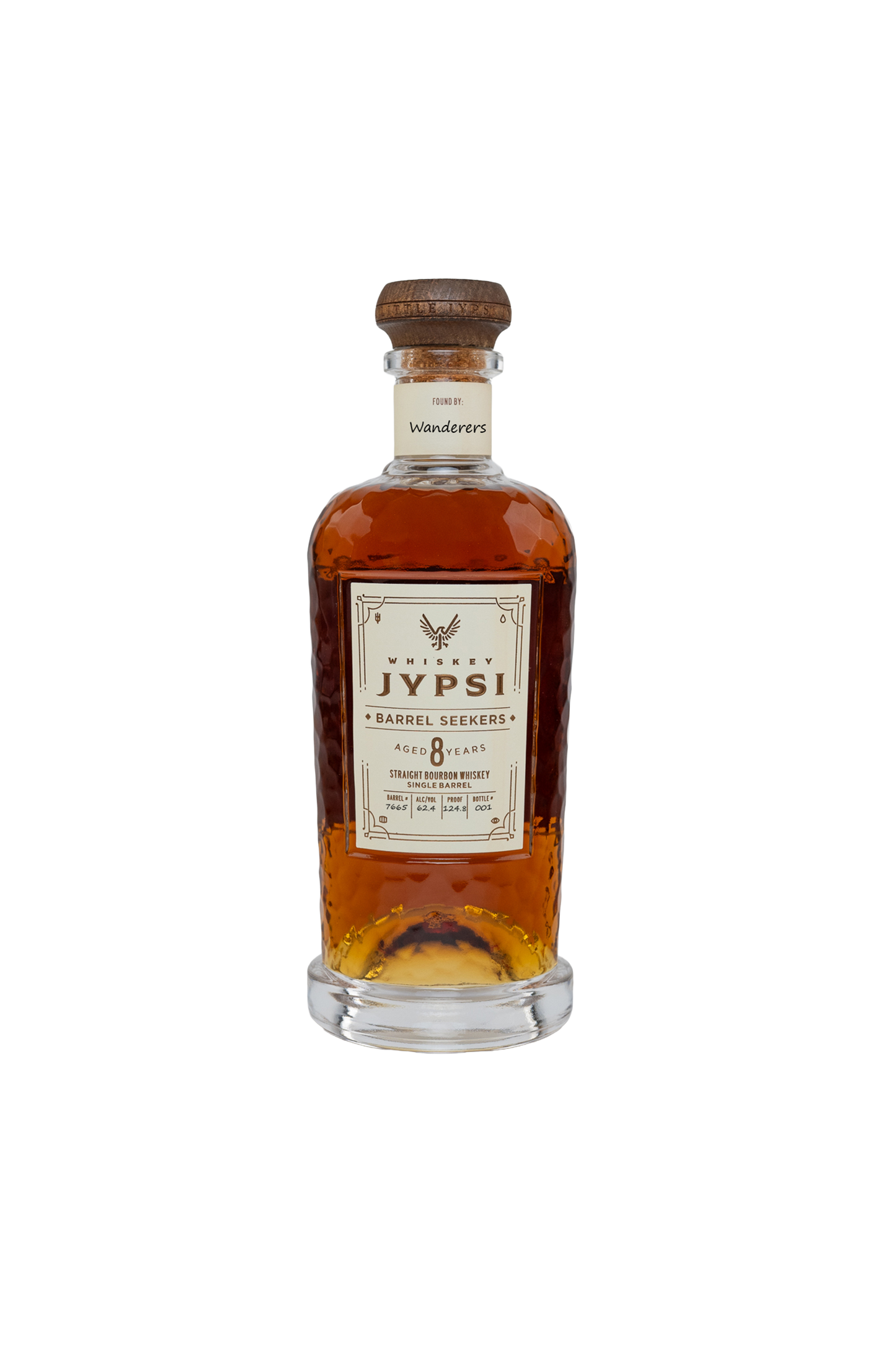 Whiskey JYPSI Barrel Seekers 8YO Bourbon Barrel #7616